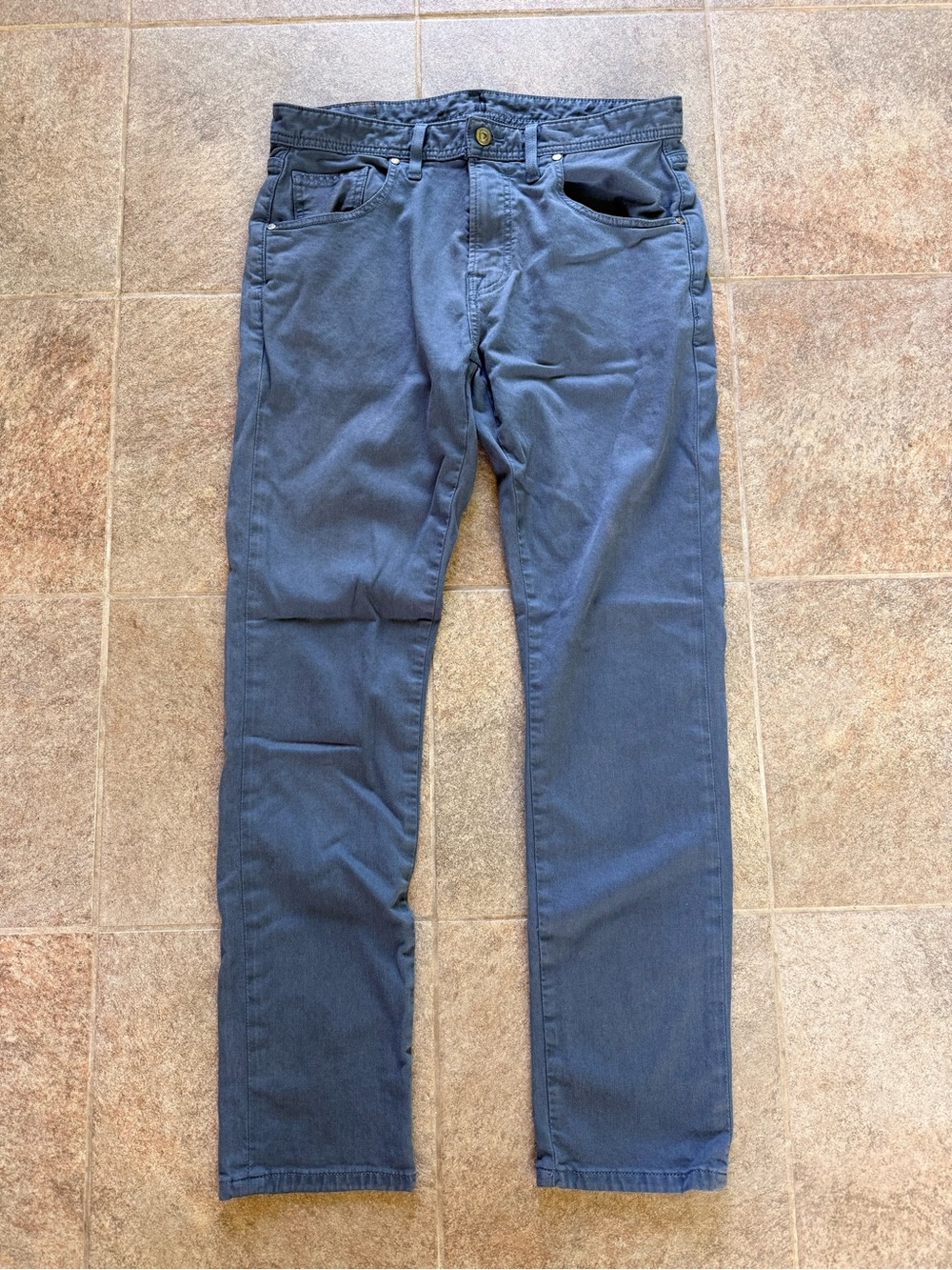 Johnnie-O Hugo Pants Men’s 32x30 Mariner Blue Straight Jeans